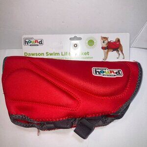 Outward Hound Dawson Swim Red Dog Life Jacket Medium NWT